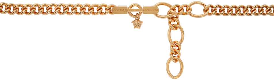 VERSACE Gold Medusa Chain Belt, £765