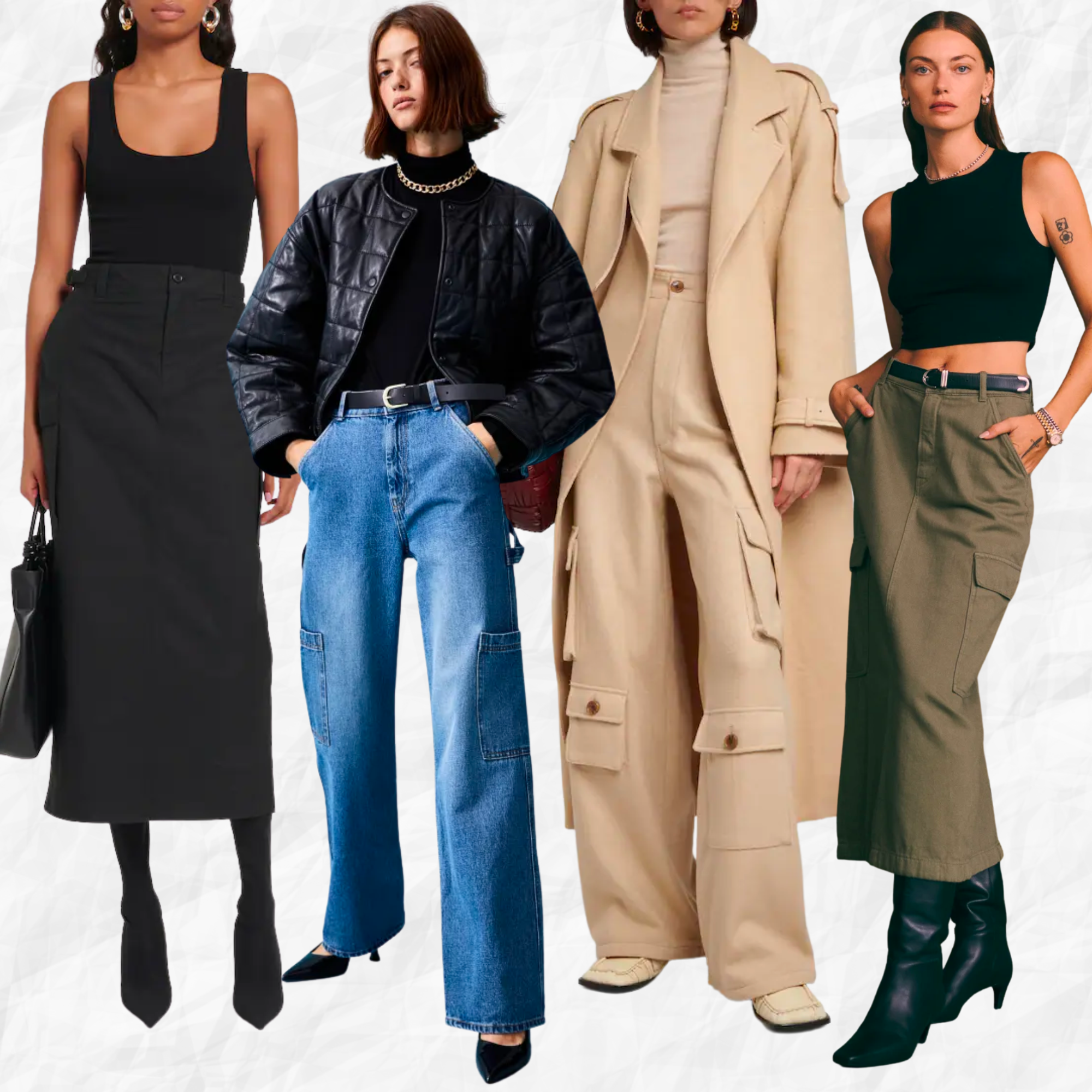 Cargo hot sale trousers trend