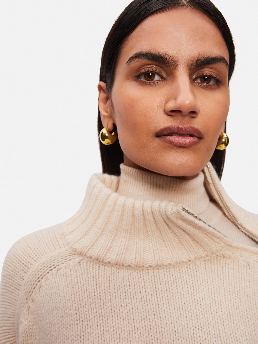 Jigsaw 24ct gold plate these sculptural dome earrings will be your jewellery box favourite this season. Lift any daytime casual look or add as the finishing touch to your evening ensemble, these earrings go with everything.