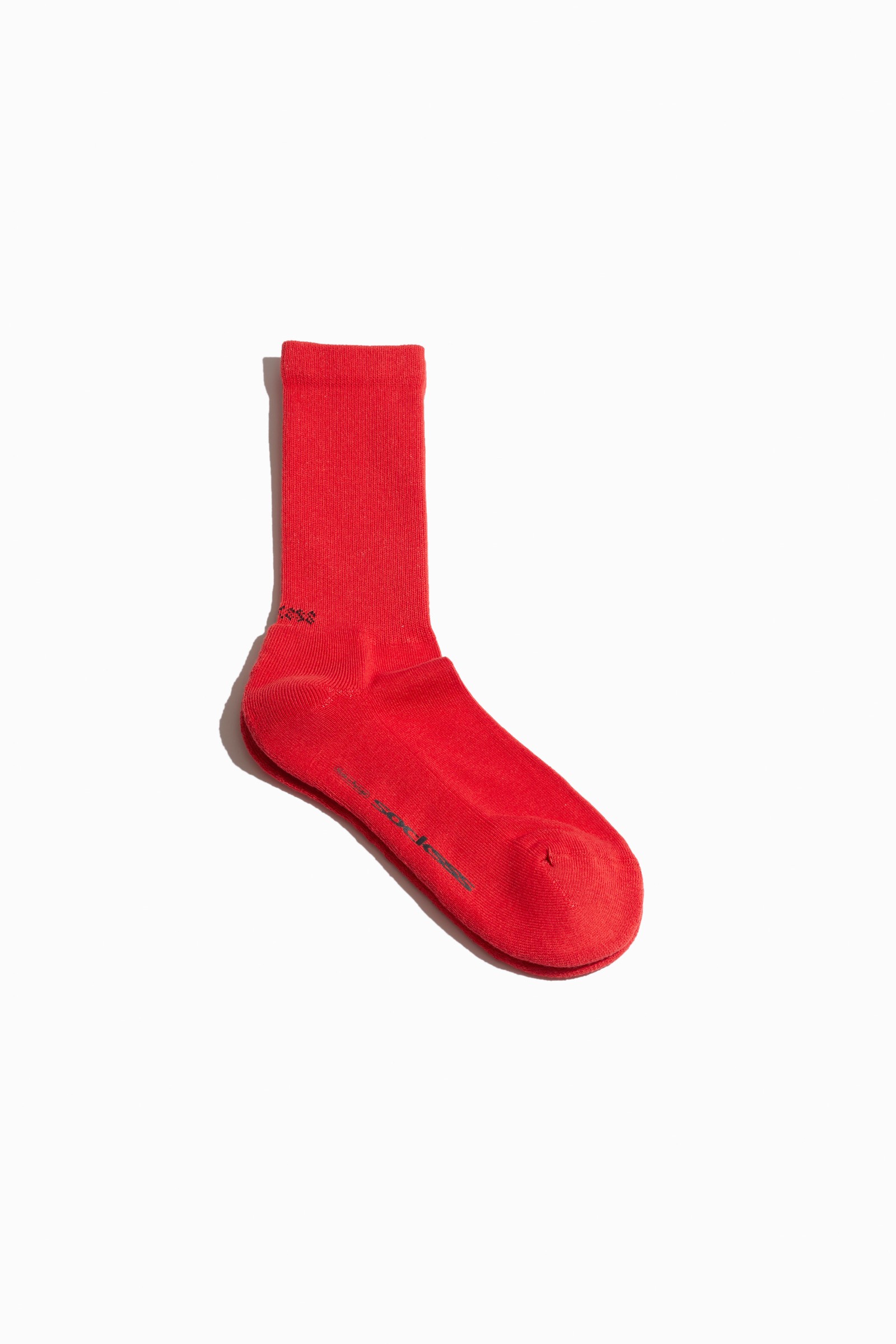 Socksss red organic cotton socks