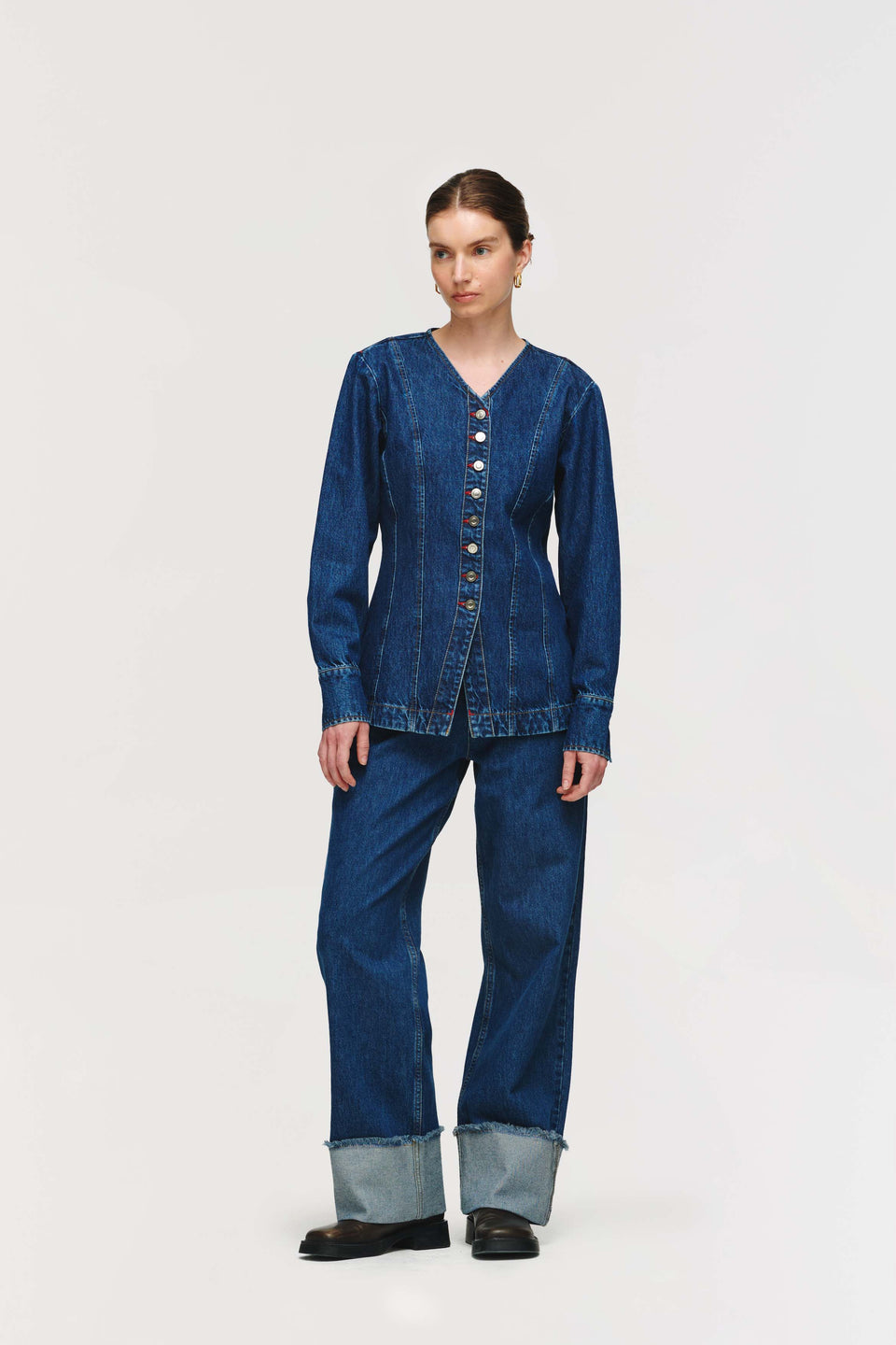 Aligne Audrey Denim Shirt