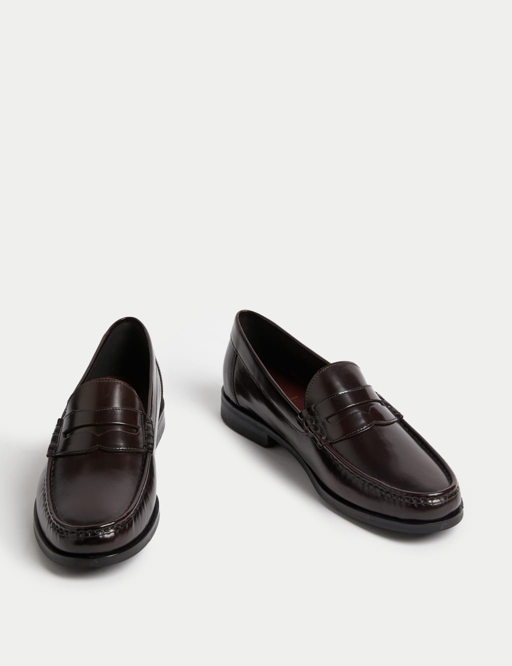 Burgundy Leather Loafers
Marks & Spencer 