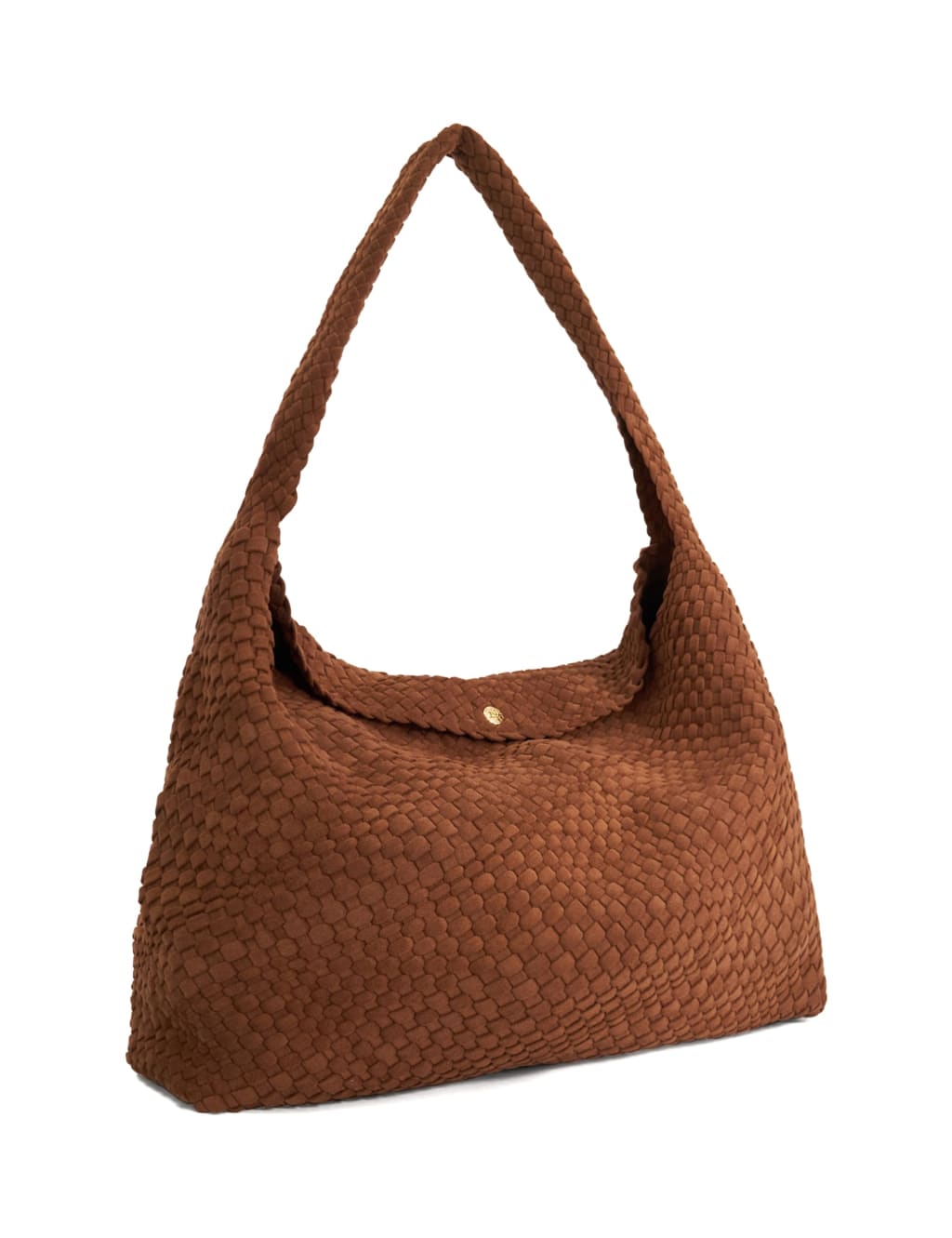 brown Dune London Woven Shoulder Bag