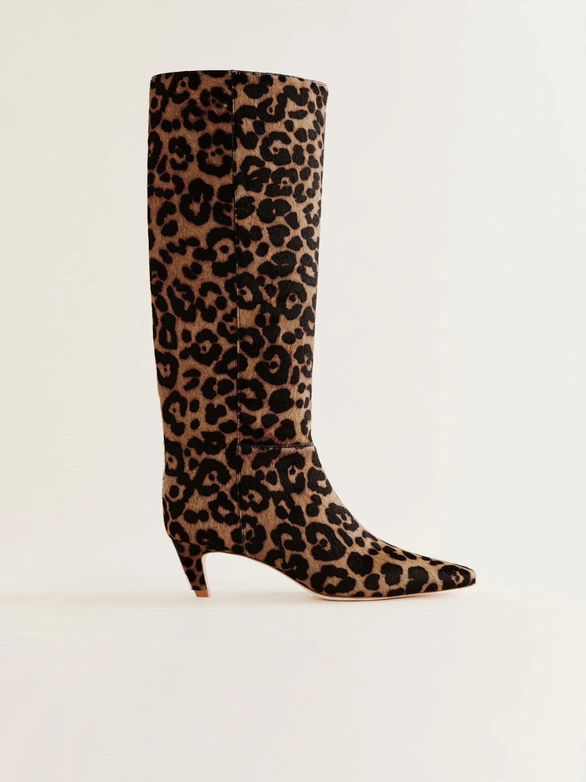 Leopard print Reformation Remy Knee Boot